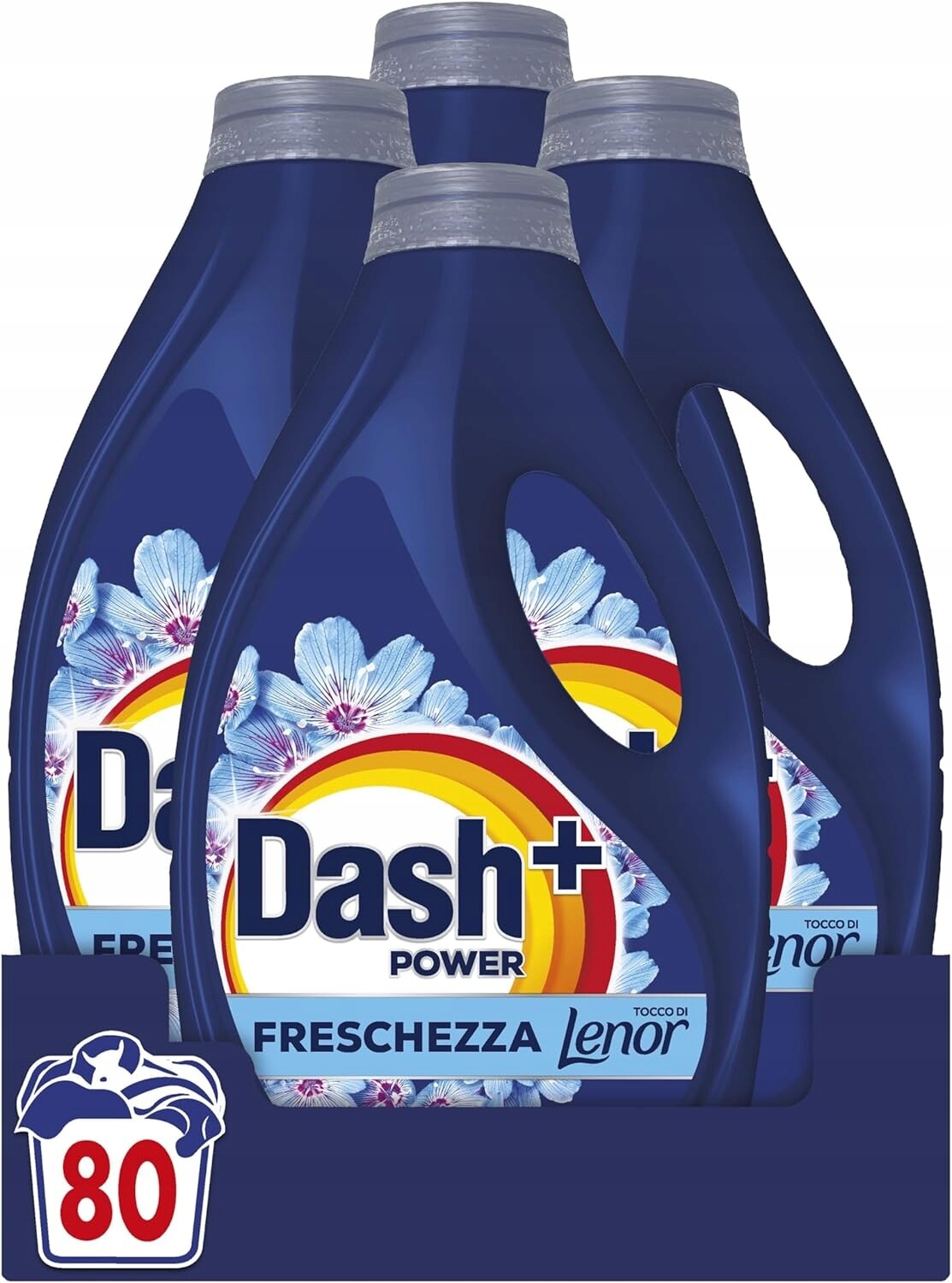 Dash Power Lenor Freshness Tekutý prací prostředek 4x900 ml