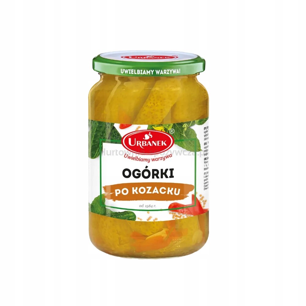 Okurky po kozáckém 680 g/350 g Urbanek