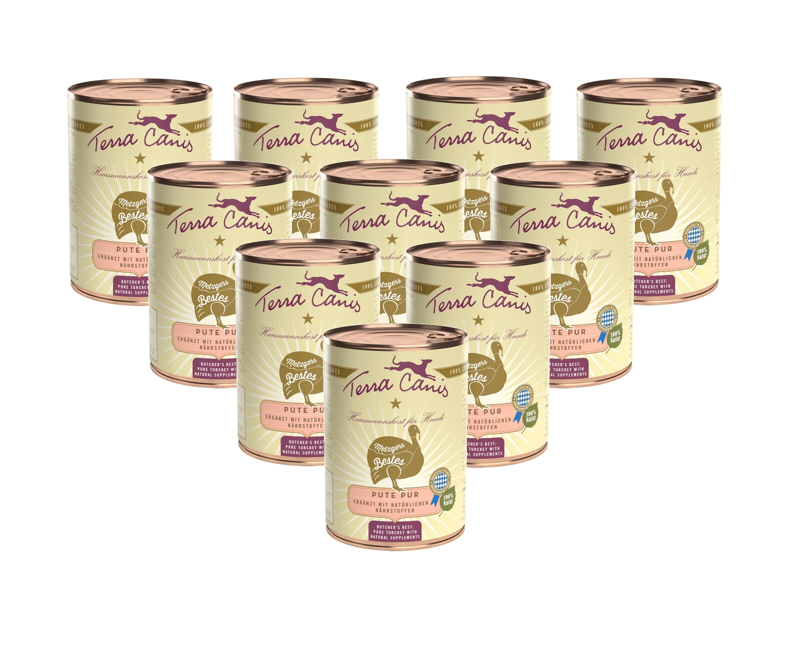 Terra Canis Pure Krůta monobílkoviny 10x400 g