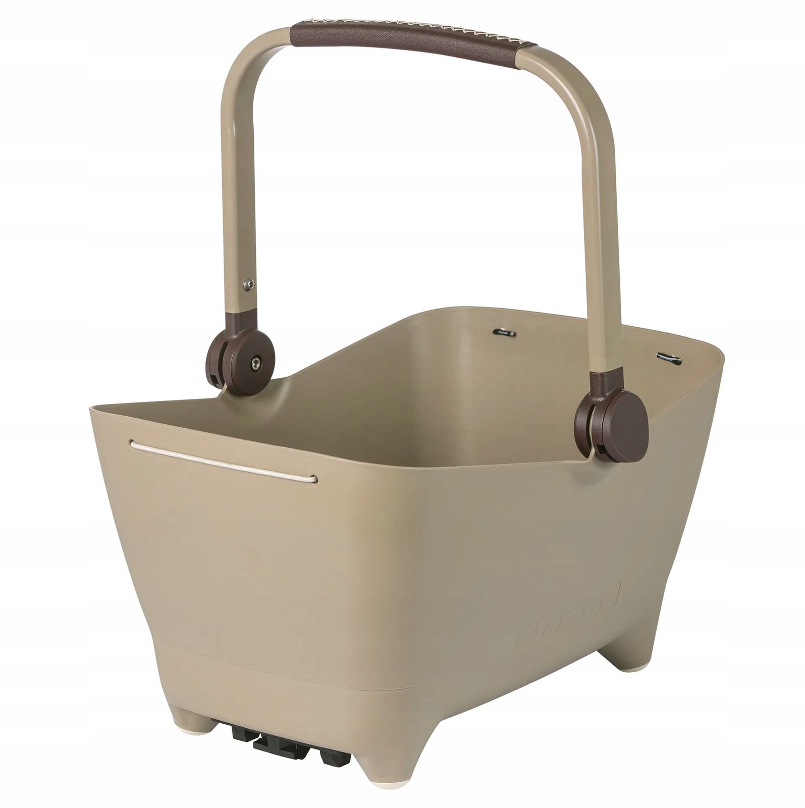 Basil Koš Na Kolo Pro Zvířata Zadní Buddy Mik Biscotti Hnedá, 45x32x22c