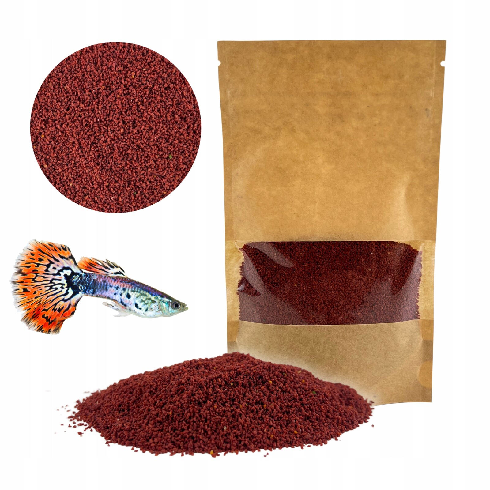 Krmivo Vybarvující Jemný Granulát Pro Potěr Astaxantin 1 Kg