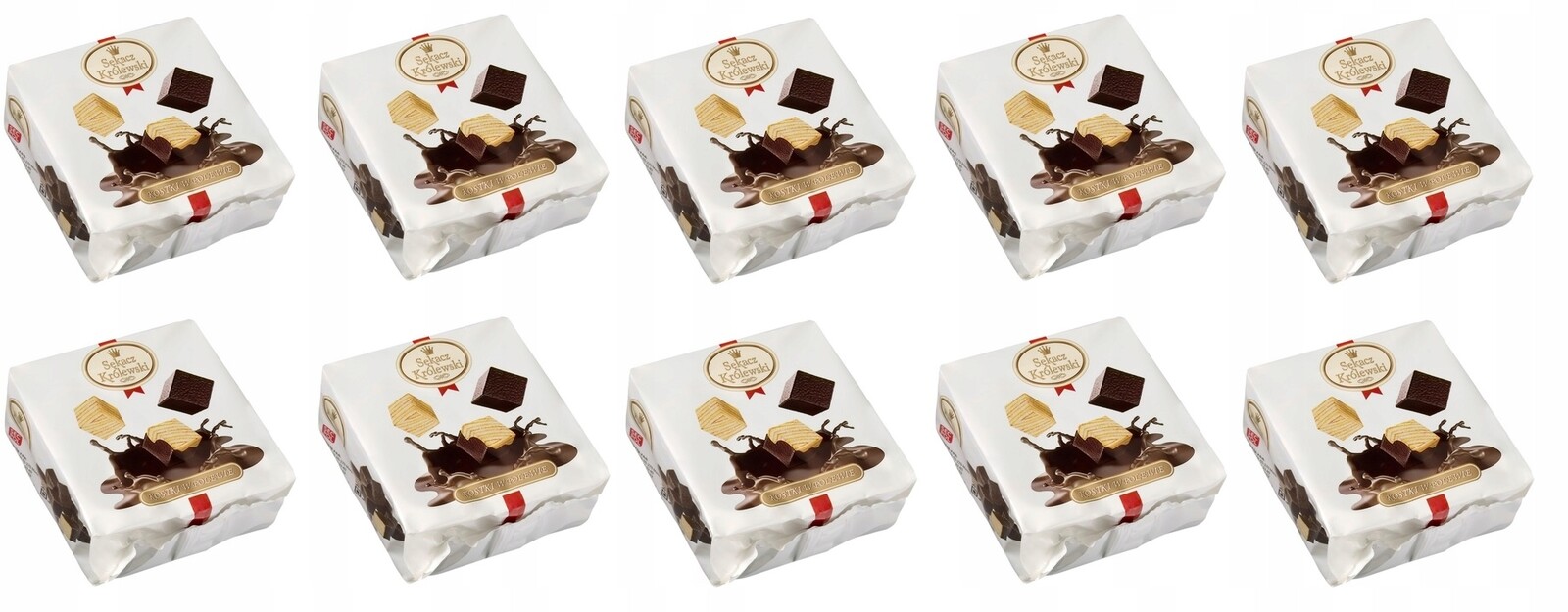 10x 150g Královský Sukáč kostky v polevě Karton