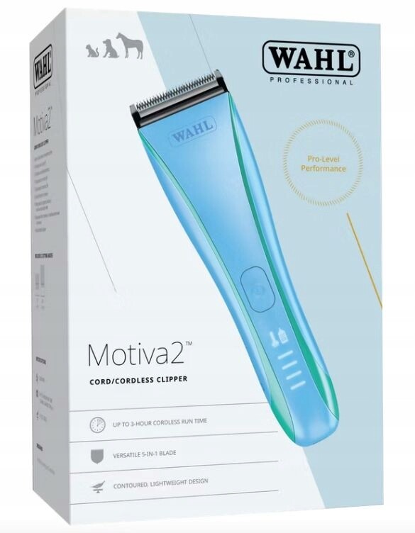 Wahl Motiva 2 Cord Cordles Clipper Blue bezdrátový strojek