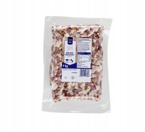 Metro Chef Uzený bůček spařený kostka 1 kg