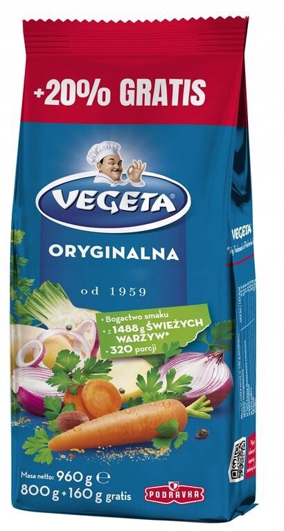 Vegeta Koření na pokrmy 960 g