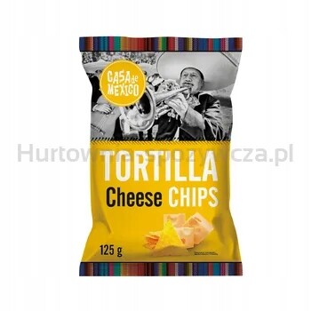 Casa De Mexico Tortilla Chips sýrové 125 g