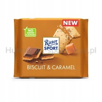 Ritter Sport Čokoláda s máslovou sušenkou a karamelem 100
