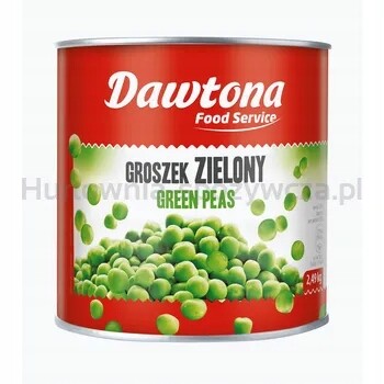 Dawtona Konzervovaný hrášek 2490 g