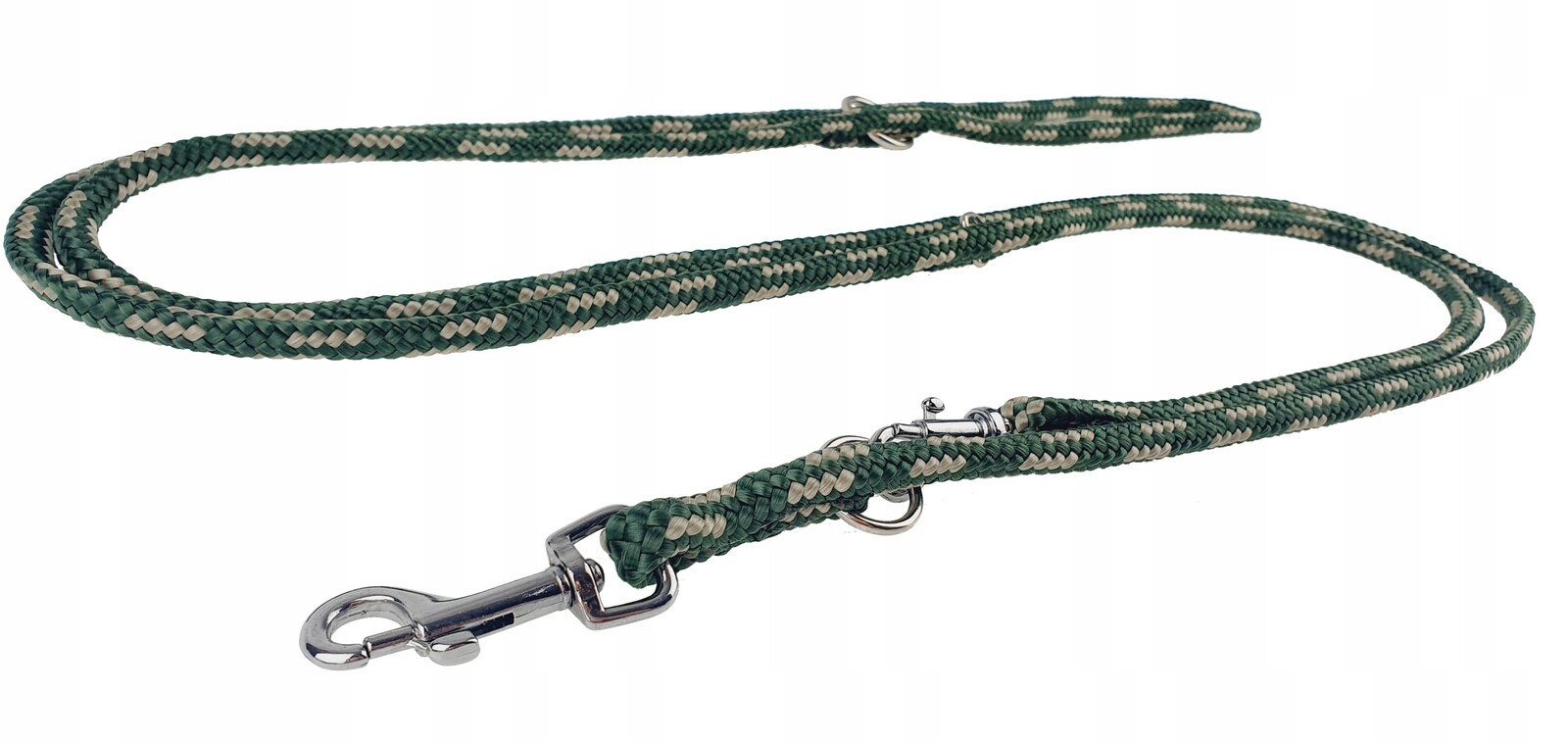Champion Vodítko pro psa Šňůra Nastavitelná 5 m/0,6 cm Zelená