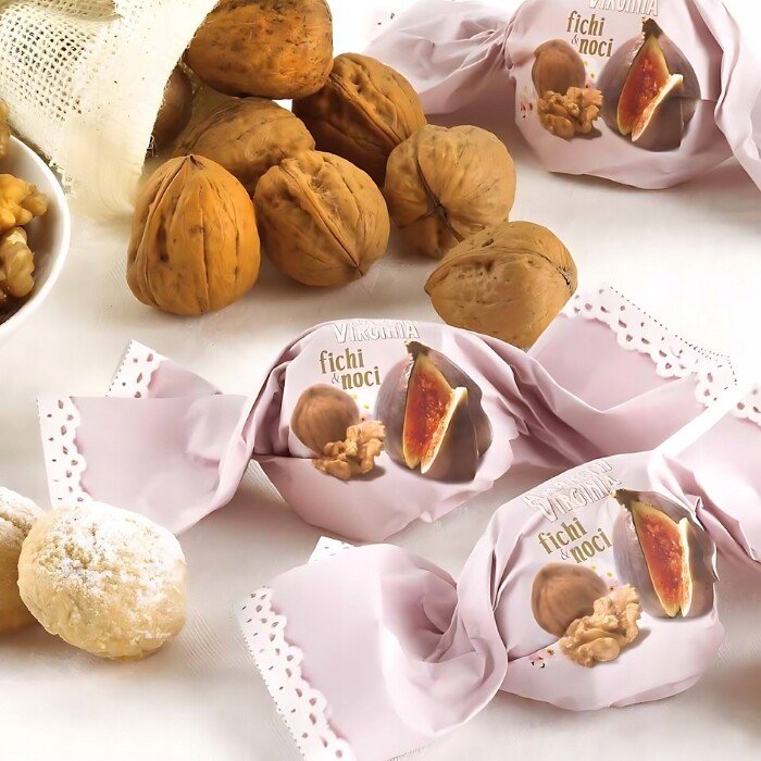 Bezlepkové fíky a ořechy Amaretti na bázi mandlí a meruňkových semínek