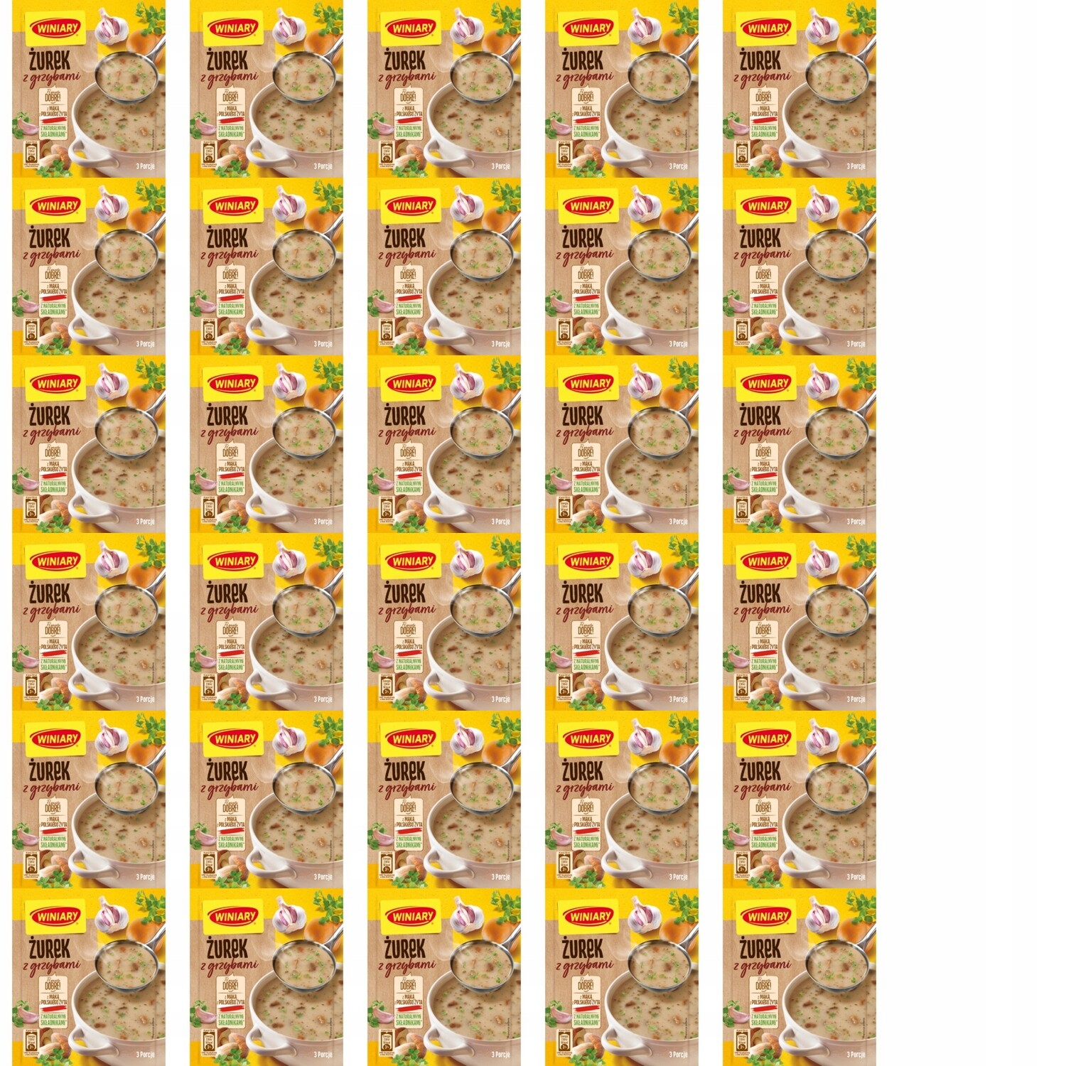 30 x 49 g Winiary žurek s houbami Karton