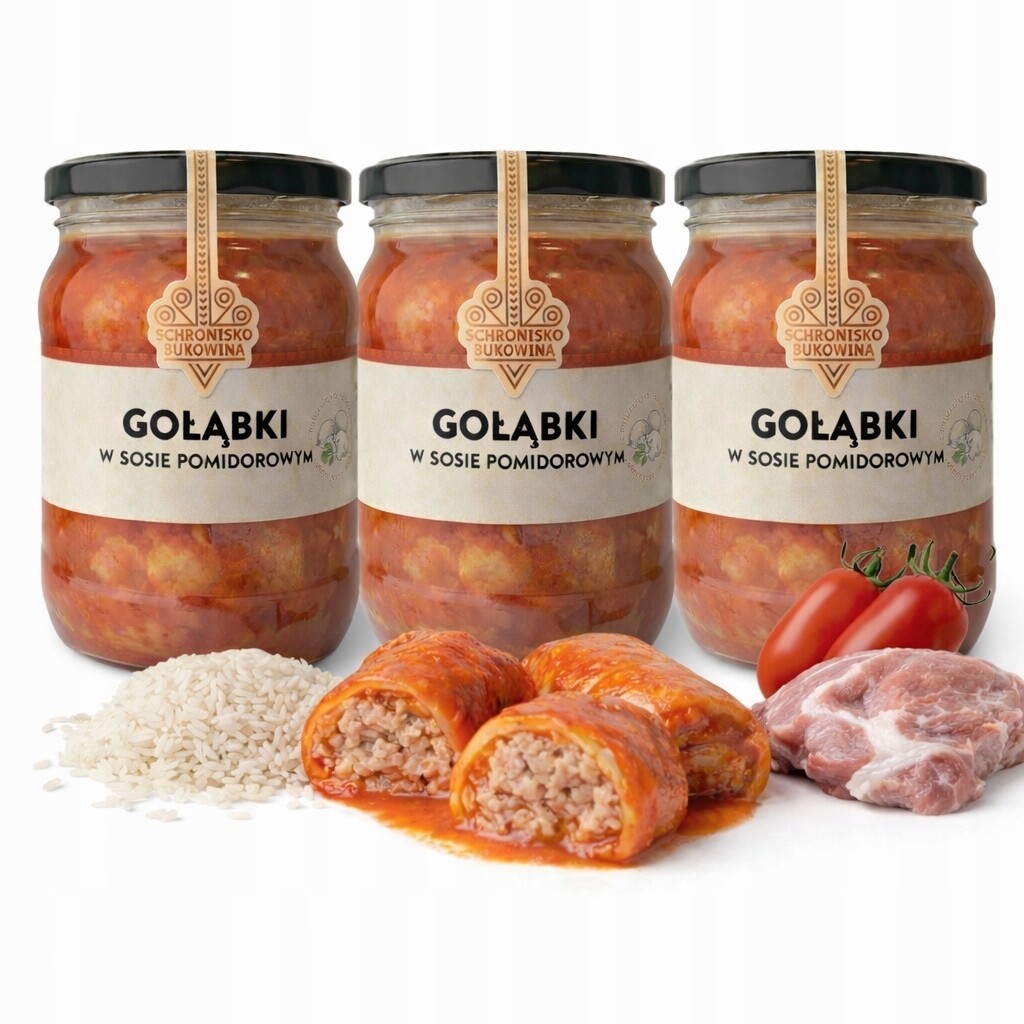 Holubičky v rajčatové omáčce, kvalita se slaninou bez E, sklenice