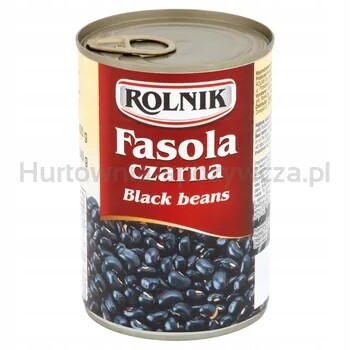 Rolnik Konzervovaná černá fazole 425 ml