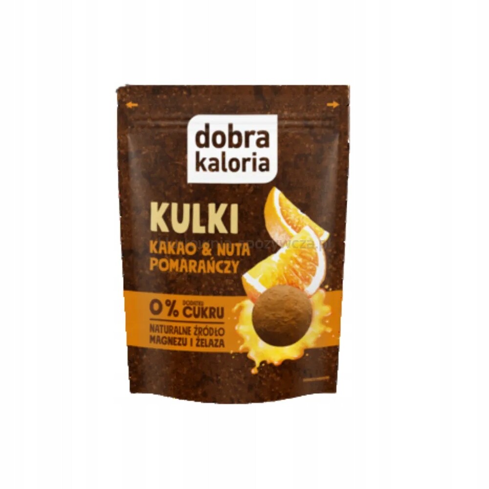 Dobra Kaloria Kakaové kuličky & pomerančová příchuť 65 g