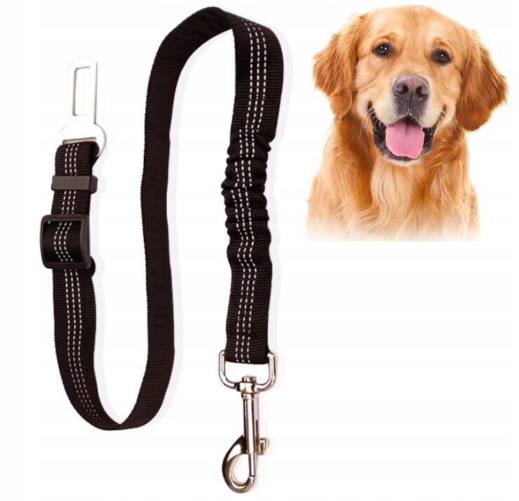 Vodítko Automobilová Pro Psa Kočku Bezpečnostní Pás Do Auta 90
