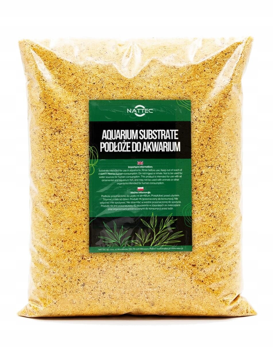 Přírodní Písek Sahara 0,5-1 MM 5 Kg, Dekorativní Podklad Pro Akvárium