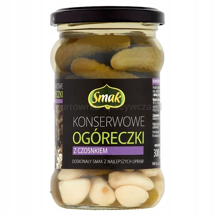 Příchuť Konzervované okurky s česnekem 300/150 g