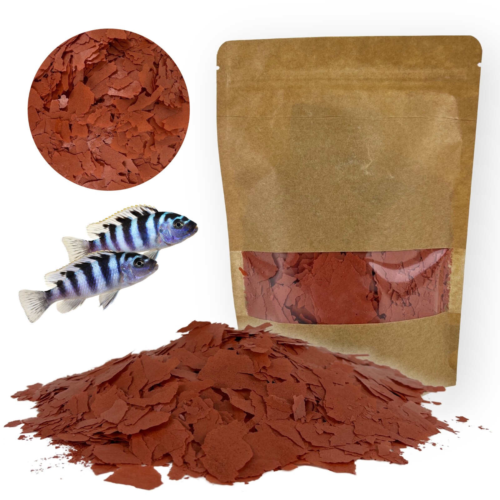 Krmivo Pro Ryby Krmivo Vybarvující Kraft-mix 1 kg Velké balení