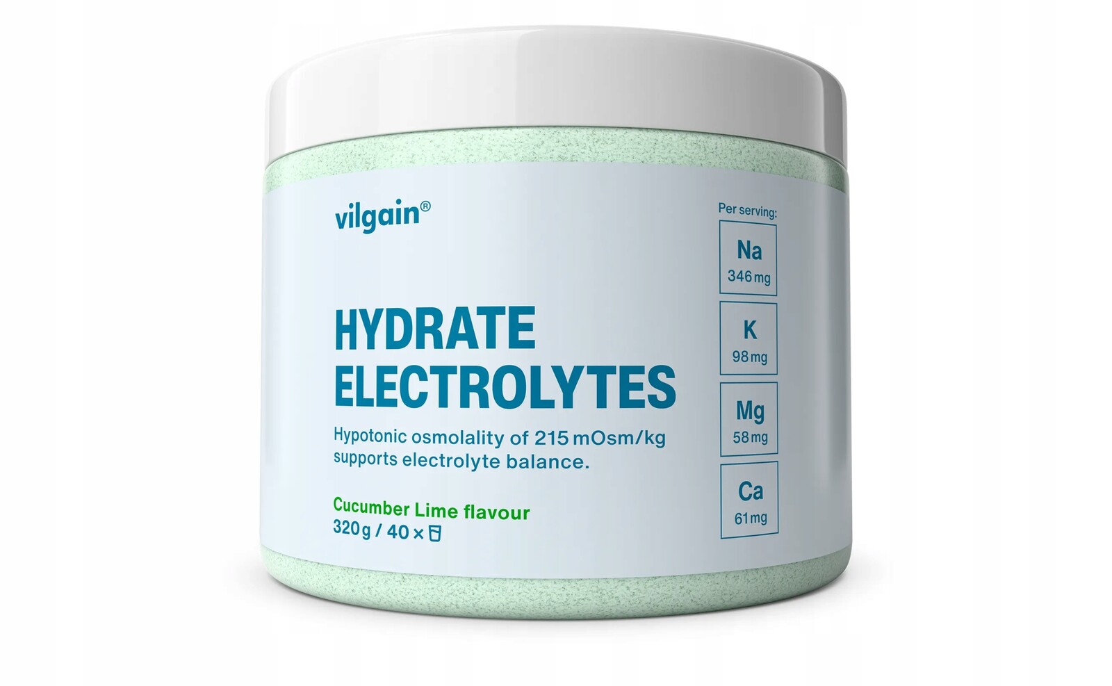 Vilgain Elektrolyty Cucumber Lime Flavour 320 g