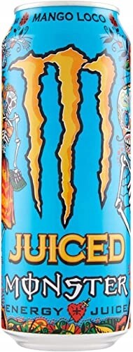Monster Energy Juiced Mango Loco Energetický Nápoj 12 x 500ml