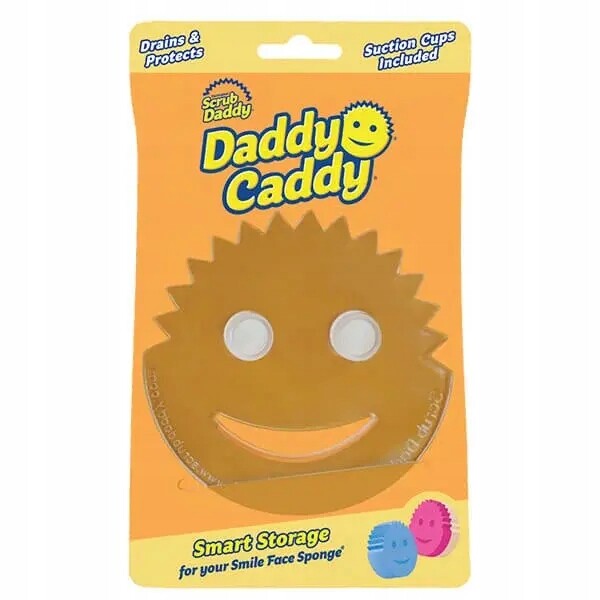Daddy Caddy Držák Na Houbičky Scrub Daddy S Dvojitými Přísavky Na Dřez