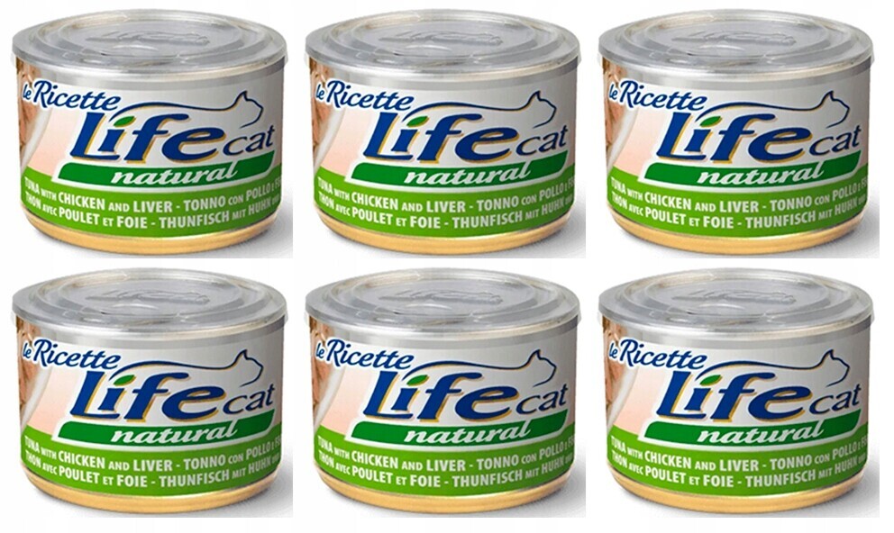 Life Cat Tuňák Kuřecí Játra La Ricette 150 g