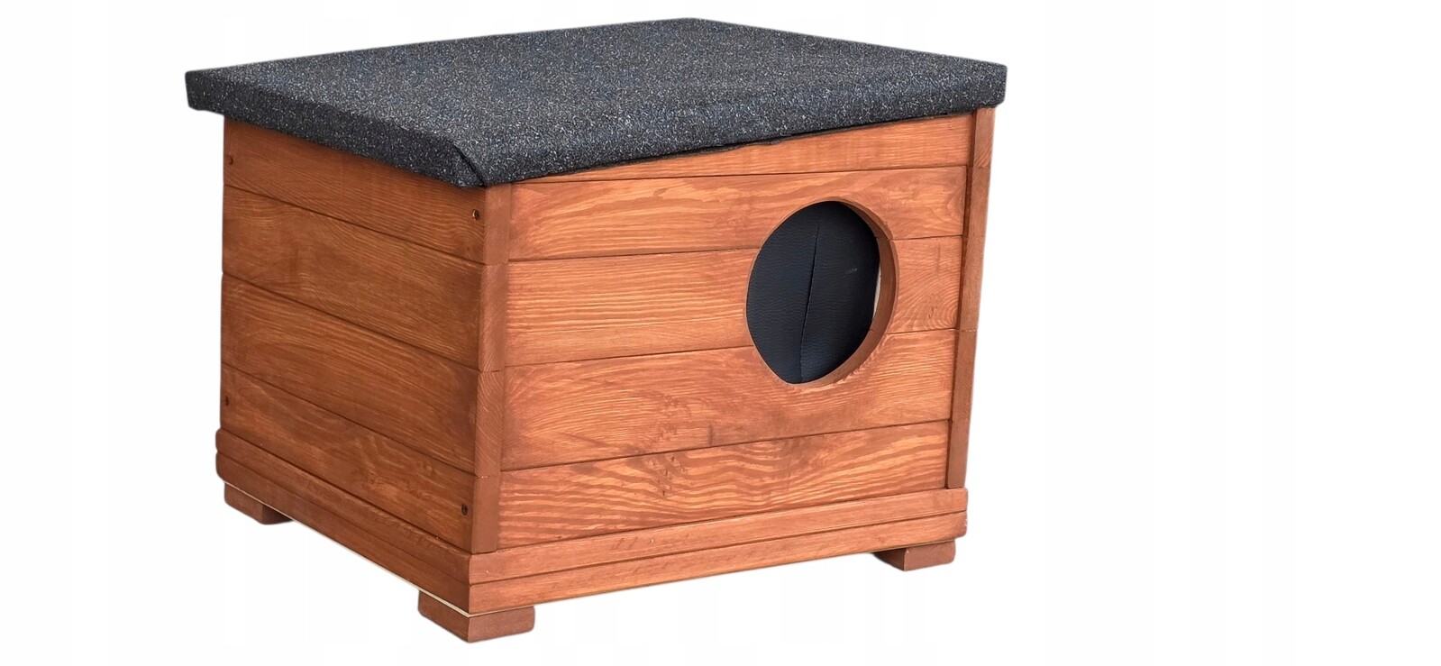 Bouda Pro Psa Kočku S2BOT16 Zateplená Celou Zkroucenou Malovanou Hrubou Papučkou