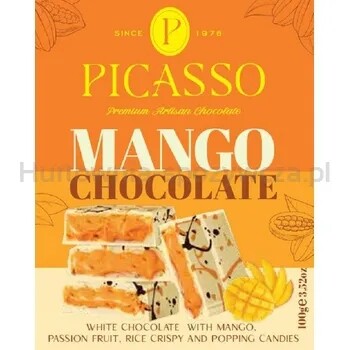 Picasso Bílá Čokoláda Mango 100 g