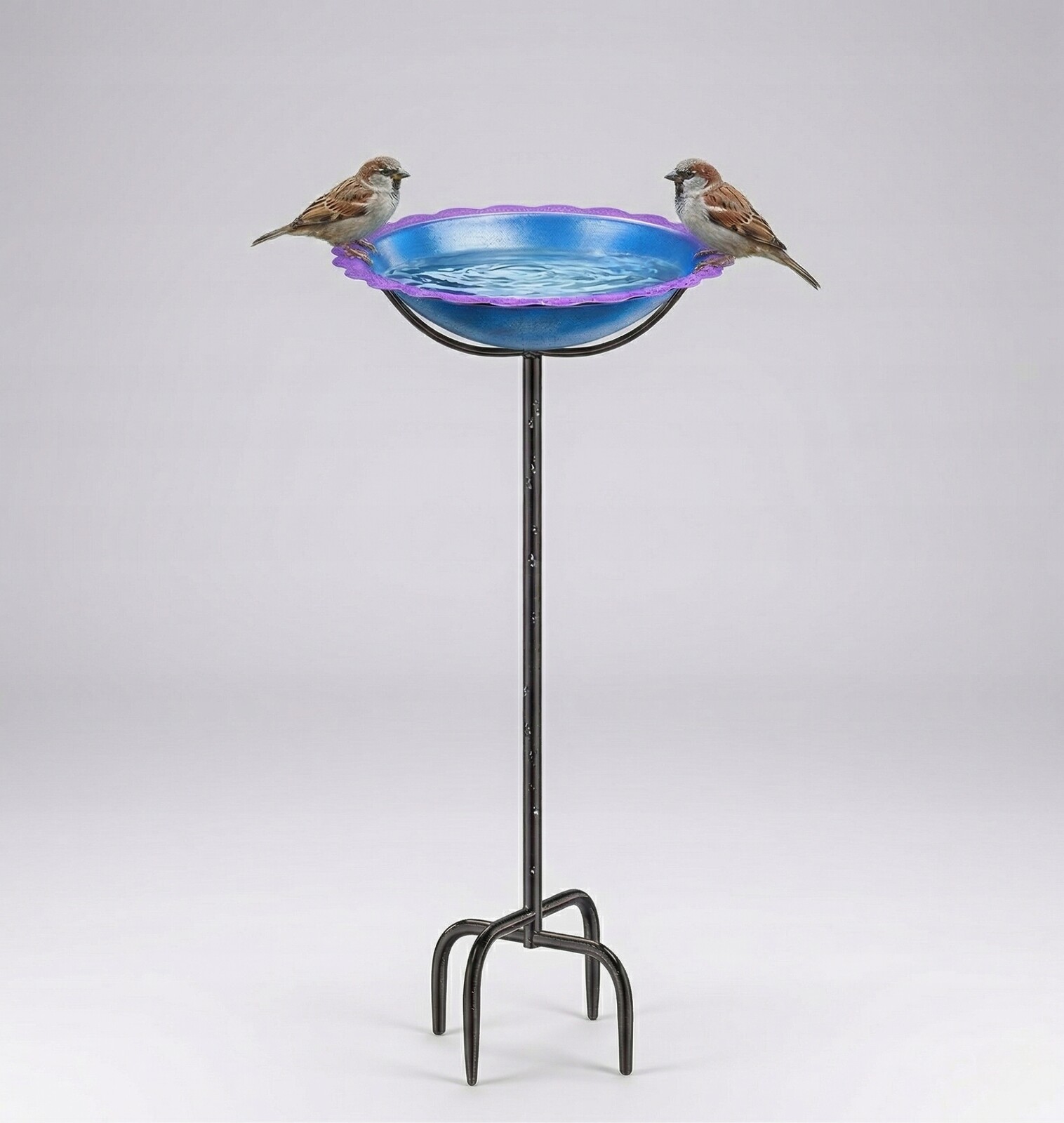 Zahradní Krmítko pro ptáky k zapíchnutí max. 101 cm, napáječka na zrno