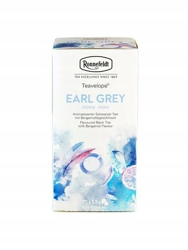 Čaj černý Ronnefeldt Earl Grey v sáčcích