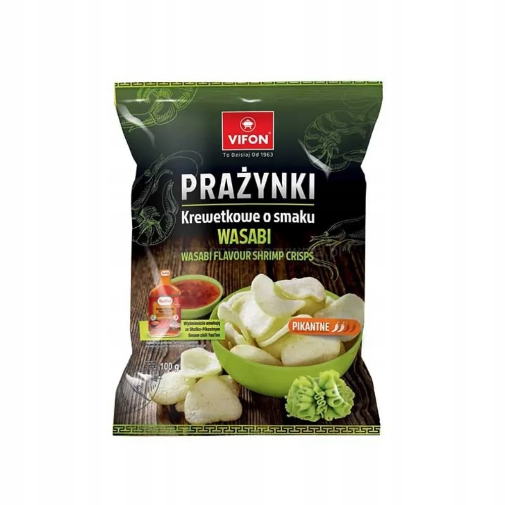 Vifon Krevetové pražičky Wasabi 100 g