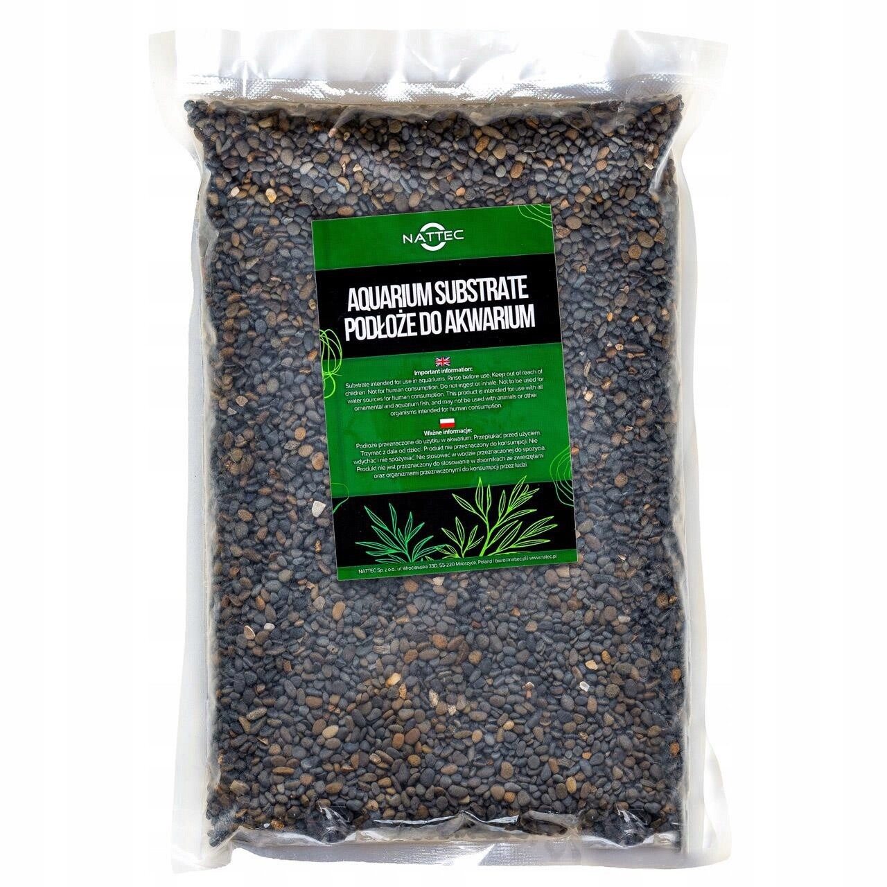 Přírodní Štěrk Iceland 2-5 MM 5 Kg Dekorativní Substrát Pro Akvárium