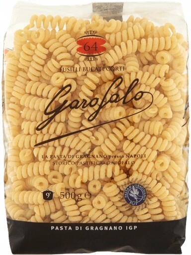 Těstoviny fusilli bucati 64 500 g Garofalo italský těstoviny