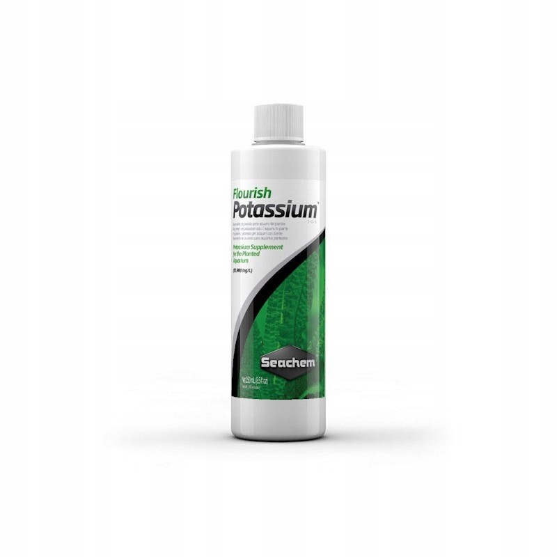 Seachem Flourish Potassium 250 ML Draselné Hnojivo Pro Vodní Rostliny