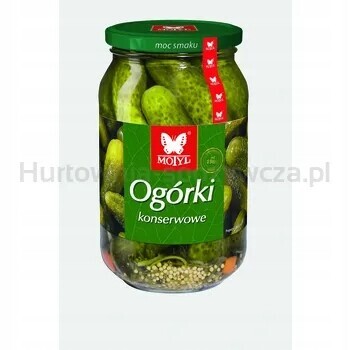 Motyl Konzervované okurky 860 g (900 ml)