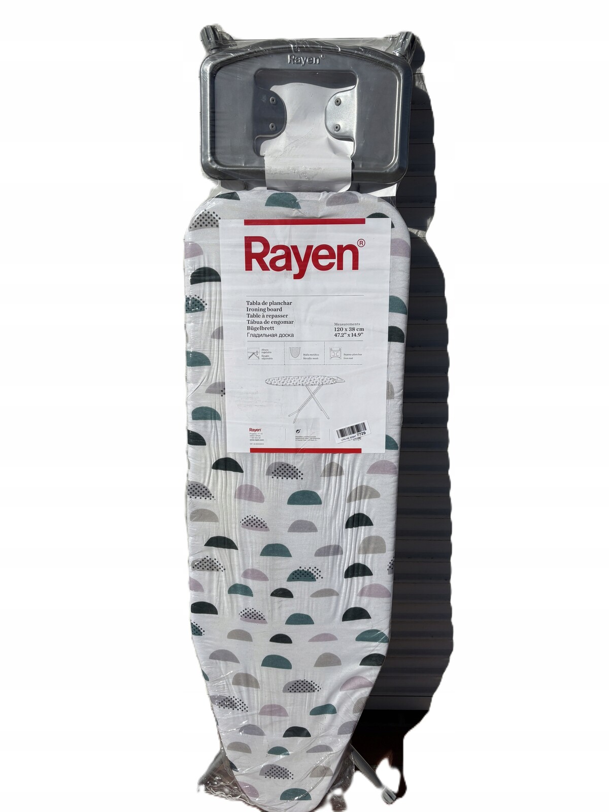 Žehlicí prkno Rayen 120 x 38 cm