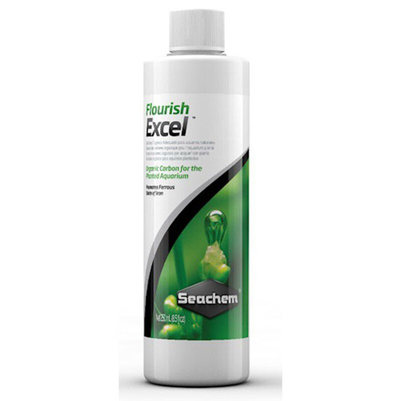 Seachem Flourish Excel 250 ML, Zdroj Zeleně V Tekutině Pro Rostliny CO2