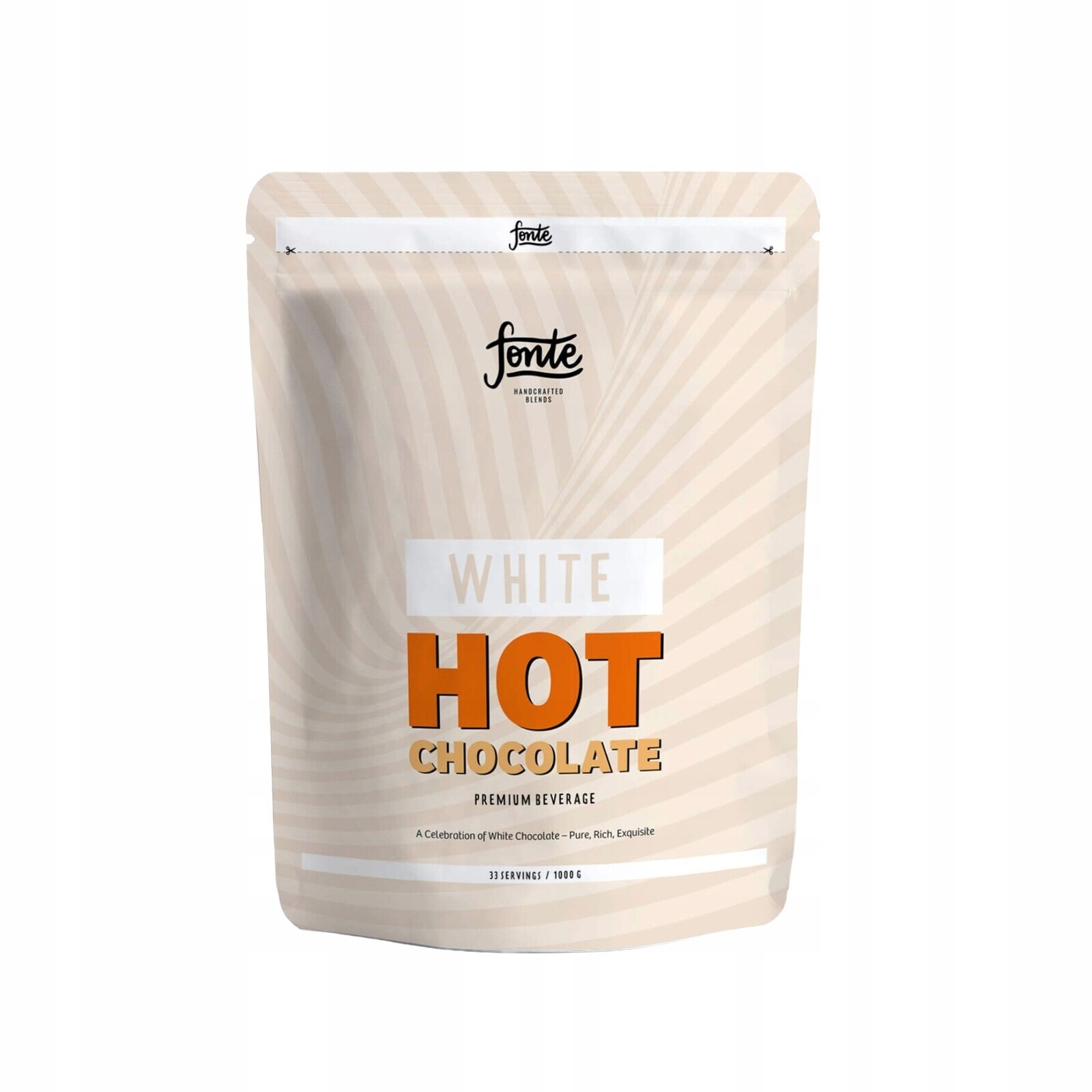 White Hot Chocolate Fonte 1 kg – bílá čokoláda v prášku