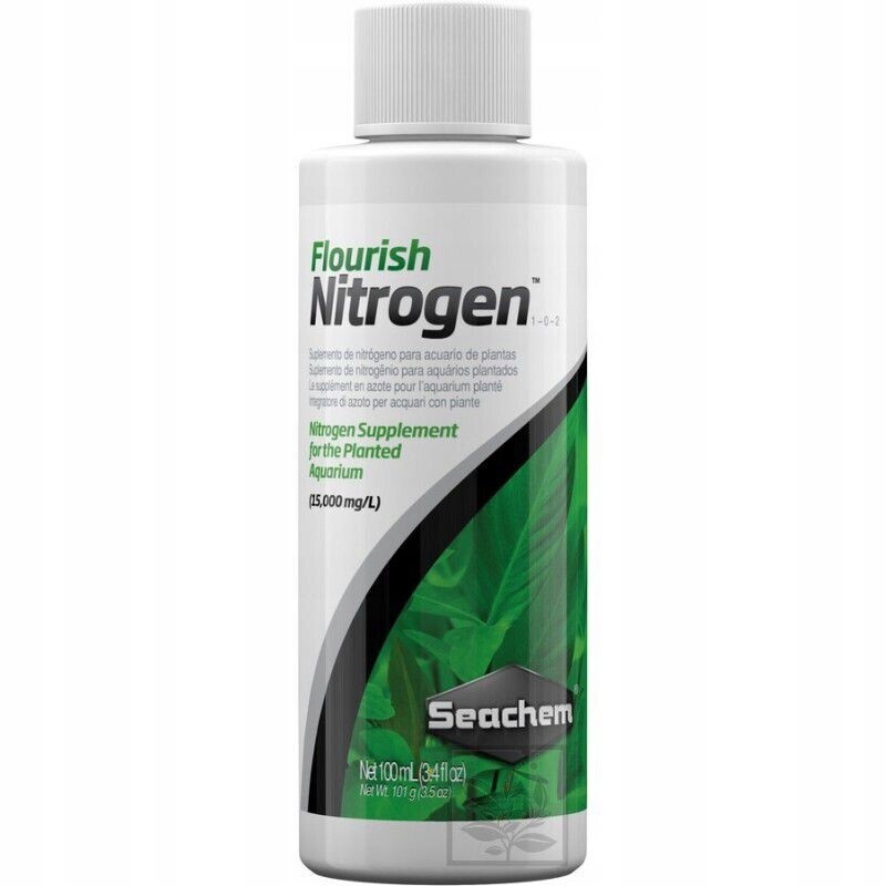 Seachem Flourish Nitrogen 250 ML Dusíkaté Hnojivo Pro Vodní Rostliny