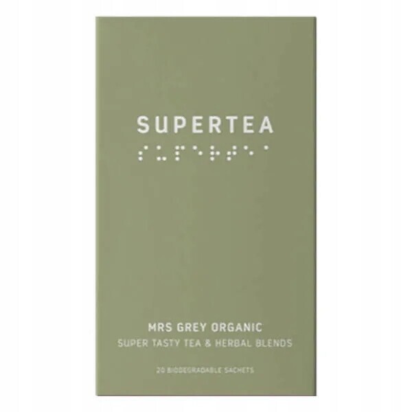 Čaj Supertea mrs grey organic 20 sáčků