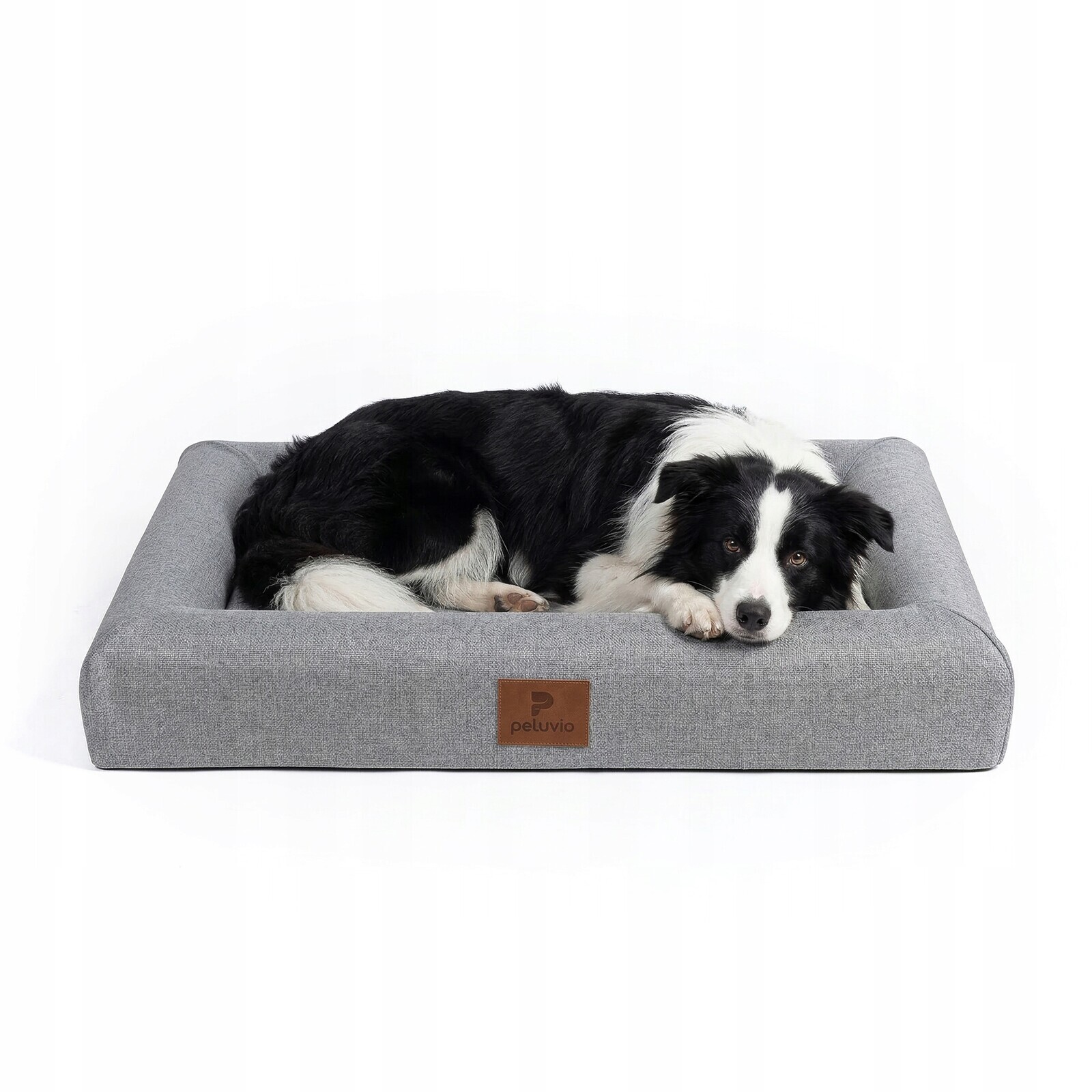 Pelíšek pro psa, měkké, Paměťová Pěna, odnímatelný potah Peluvio Kibi M