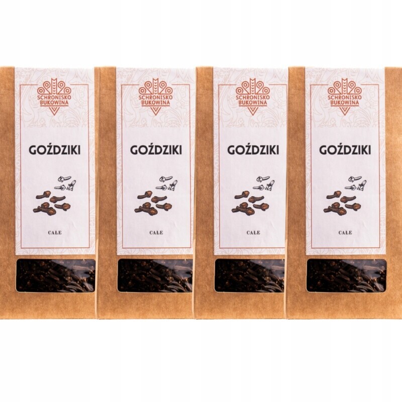 Hřebíček celý 100 g Schronisko Bukowina s výraznou vůní a pikantními sladkostmi