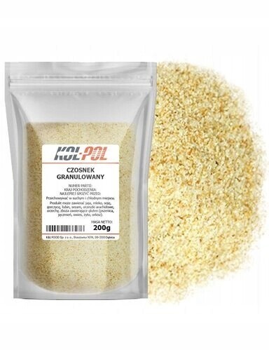 5 x Česnek 200 g Sušená přírodní aromatická koření Kol-Pol