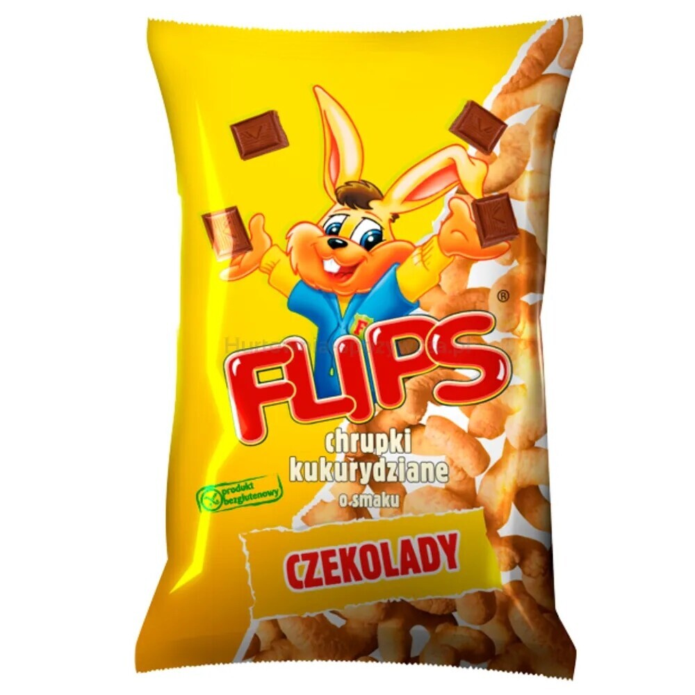 Sante Flips Kukuřičné křupky s čokoládovou příchutí 70 g