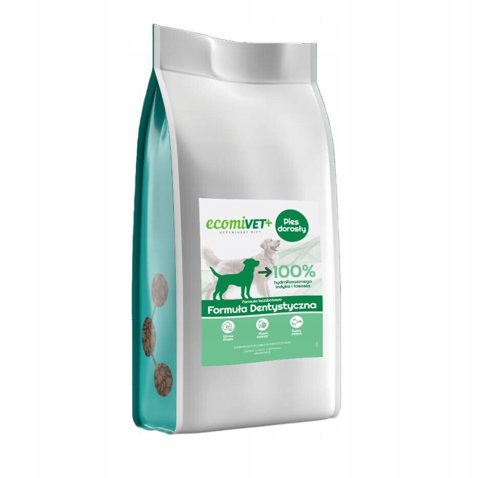 ecomiVET+ Zubní formule Dental 1.5 kg dieta pro psa 100% hydrolyzát a
