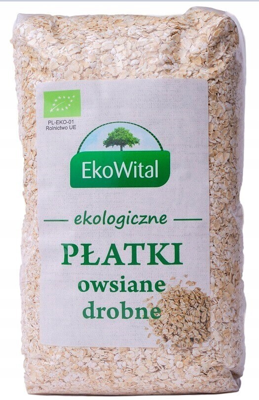 Ekowital Ovesné vločky jemné Bio 600 g