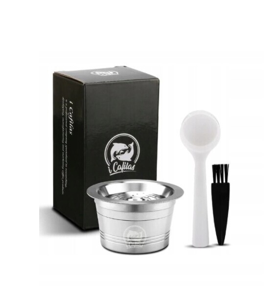 Kapsle do kávovarů iCafilas nerezová ocel pro opakované použití