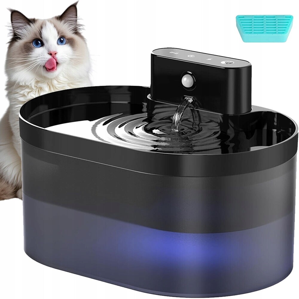 Bezdrátové napájedlo Fontána Pro Kočky Automatické pohybové čidlo