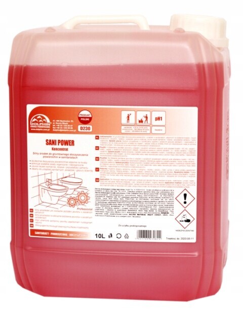 Dolphin Sani Power pro důkladné čištění 10 l
