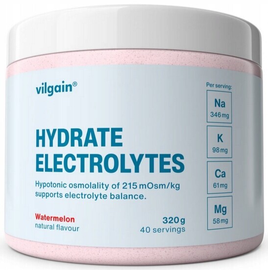 Elektrolyty Arbuz 320 g Vilgain rozpustný prášek s ovocnou příchutí